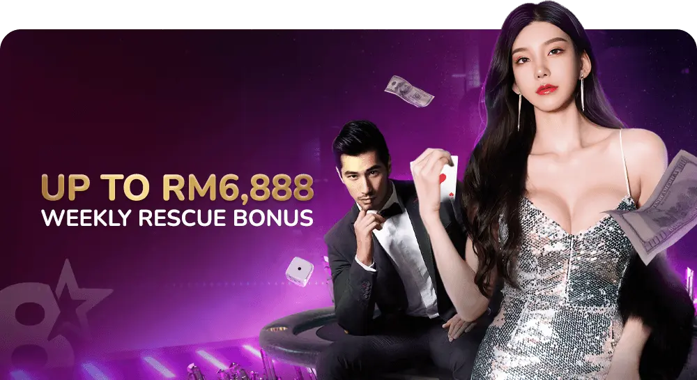 Up to RM6,888 Weekly Rescue Bonus